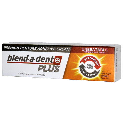 Клей для зубных протезов, 40 г Blend-a-dent, Plus Dual Power