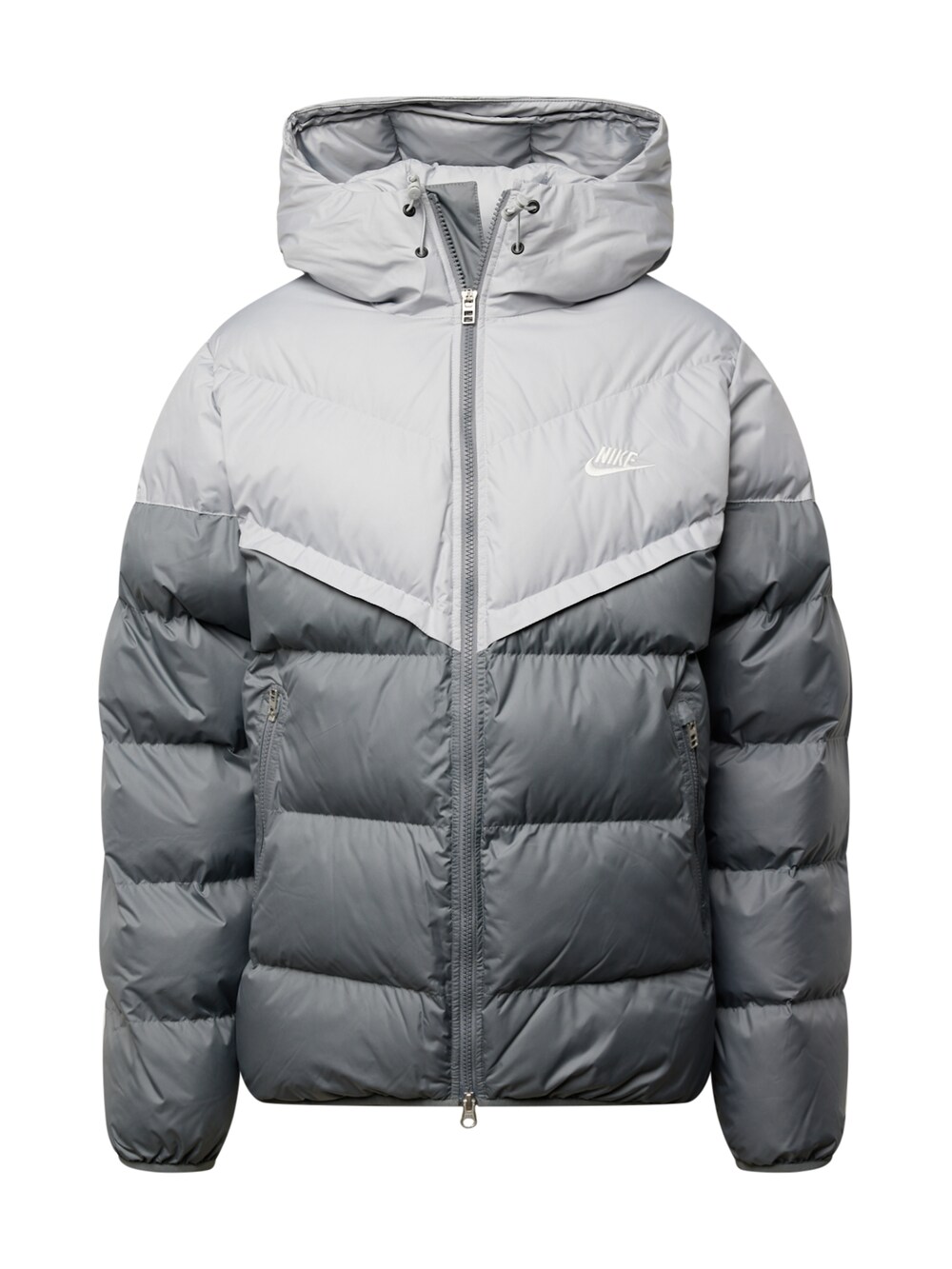 Зимняя куртка Nike Sportswear, серый/светло-серый цена и фото