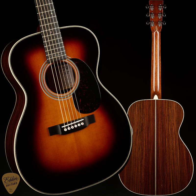 Акустическая гитара Martin 000-28EC - Eric Clapton Sunburst #25797 акустическая гитара 000 28ec eric clapton sunburst