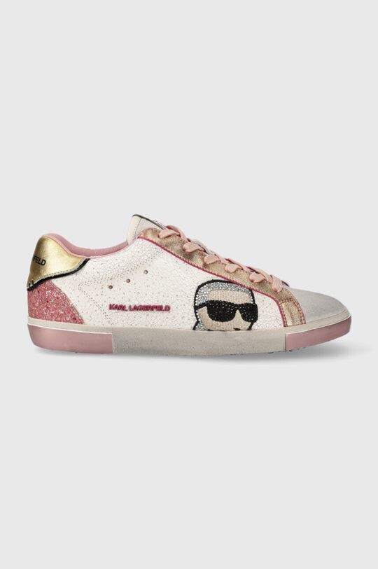 

Кожаные кроссовки SKOOL Karl Lagerfeld, мультиколор