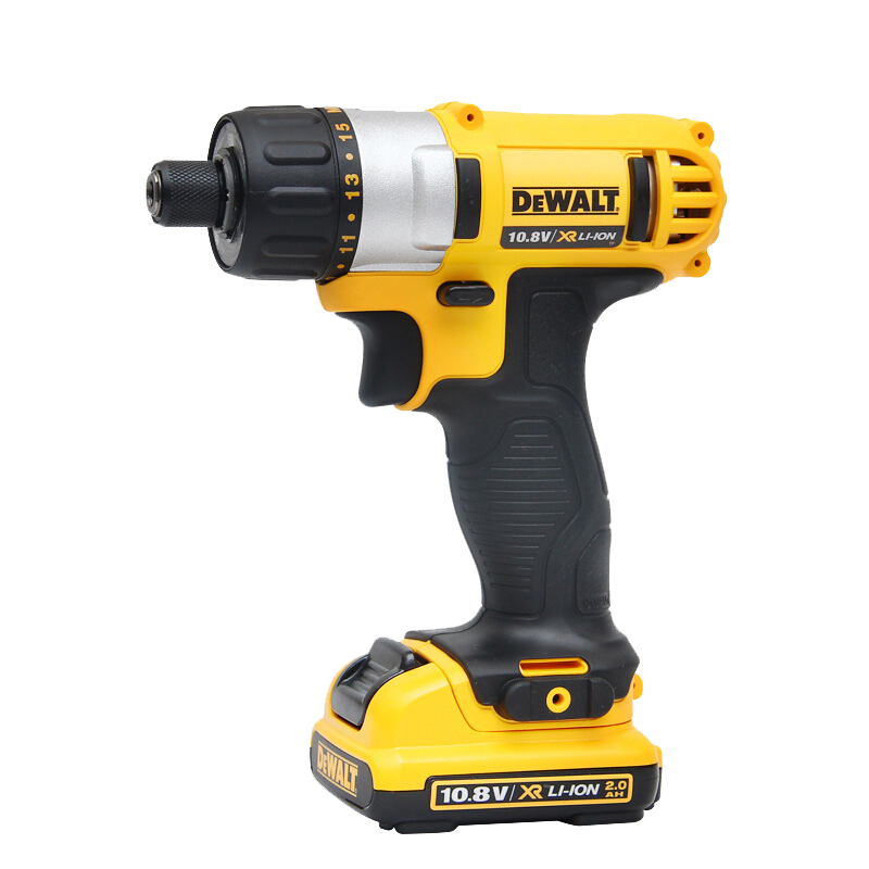 DEWALT DCF610DK2 перезаряжаемая отвертка с литиевой батареей, электрическая отвертка, две батареи, один заряд, 12 В, 2,0 Ач