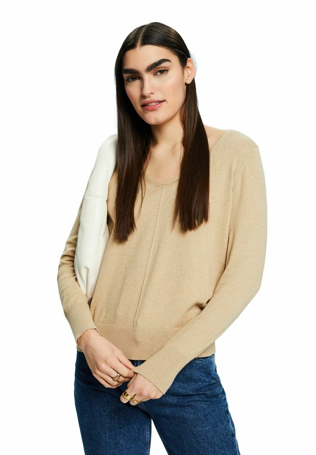 

Свитер Esprit, песочный