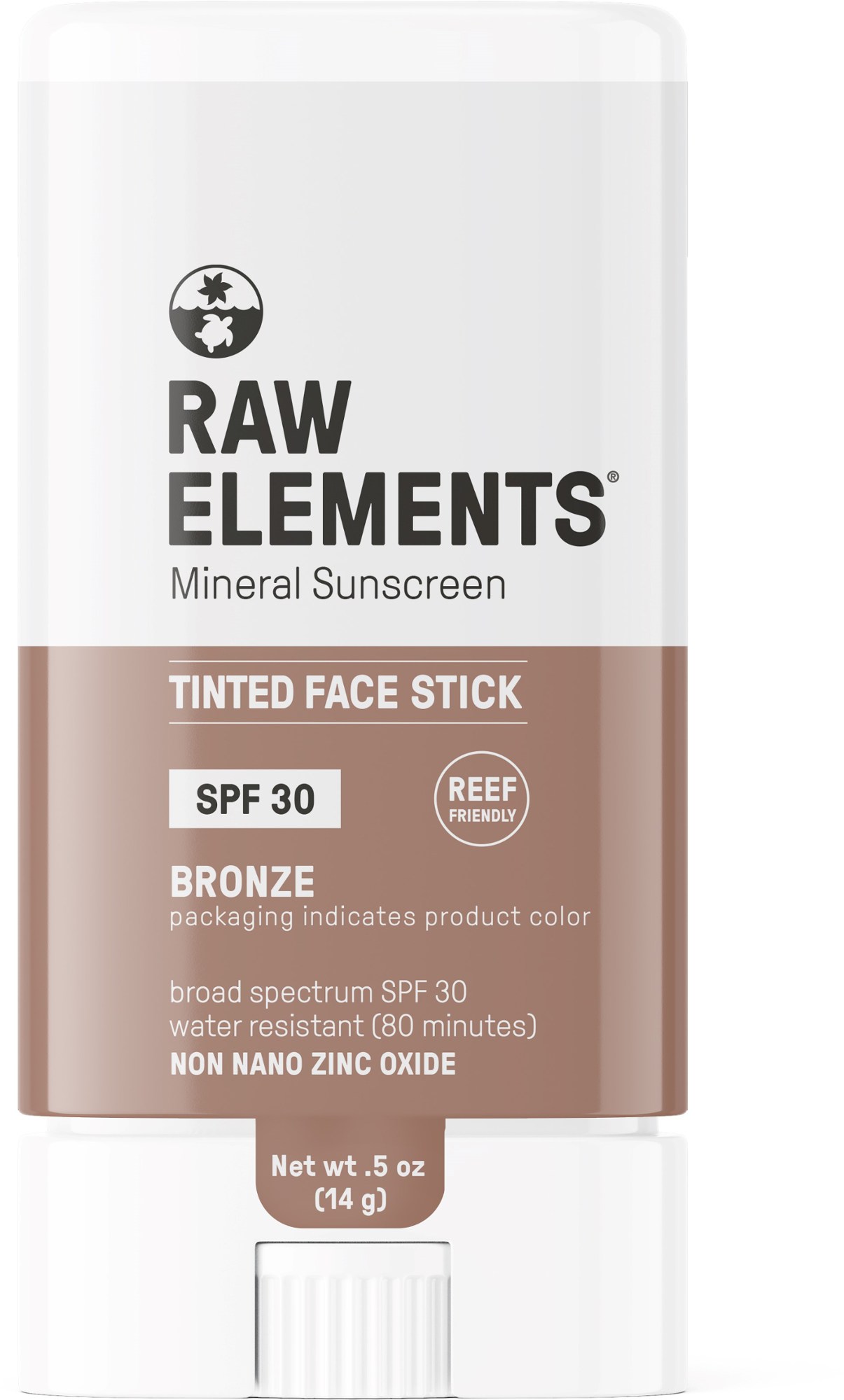 Минеральный солнцезащитный тонирующий стик для лица Raw Elements avene solaire anti age sunscreen spf 50 color tinted 50ml