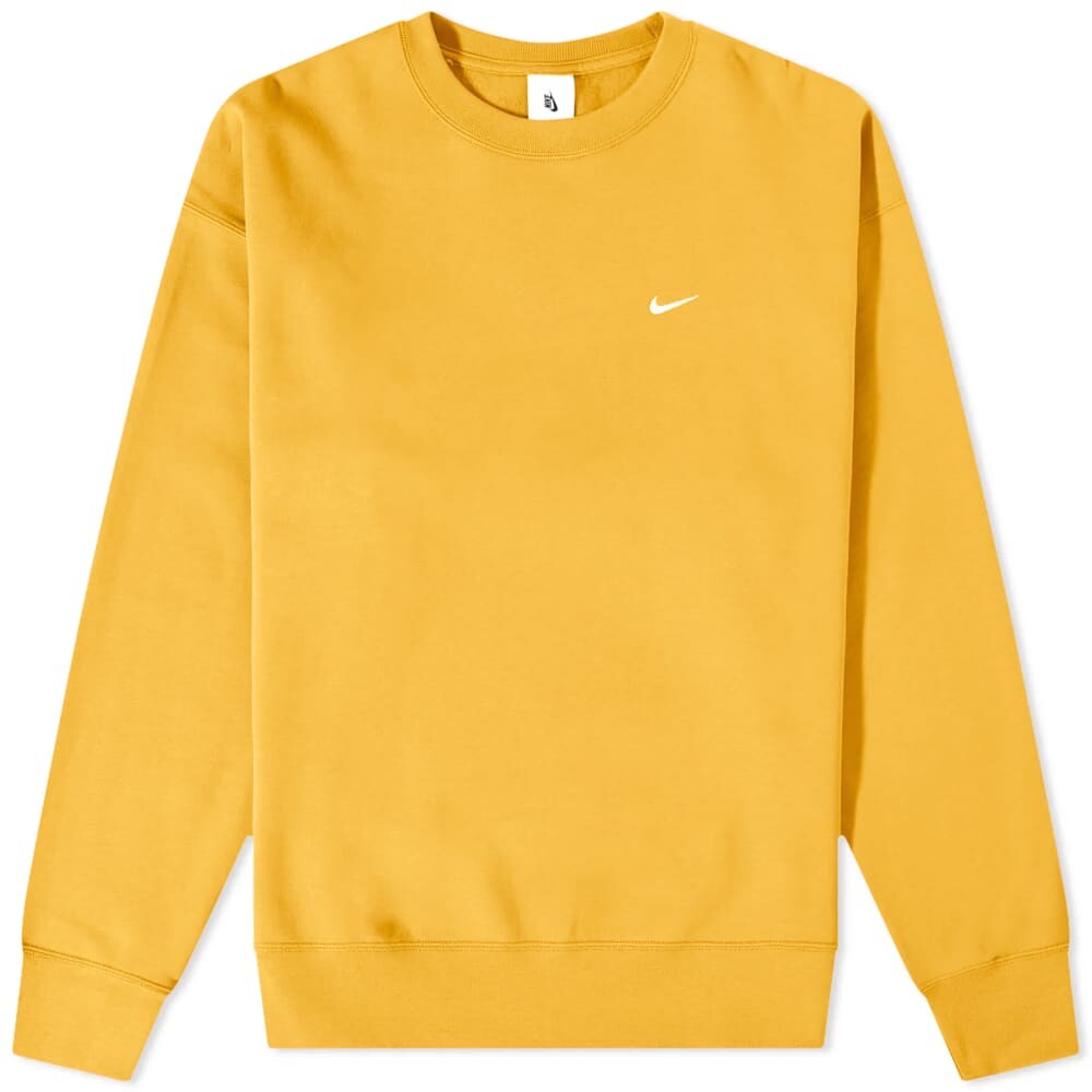 

Флисовый свитшот с круглым вырезом Nike Solo Swoosh