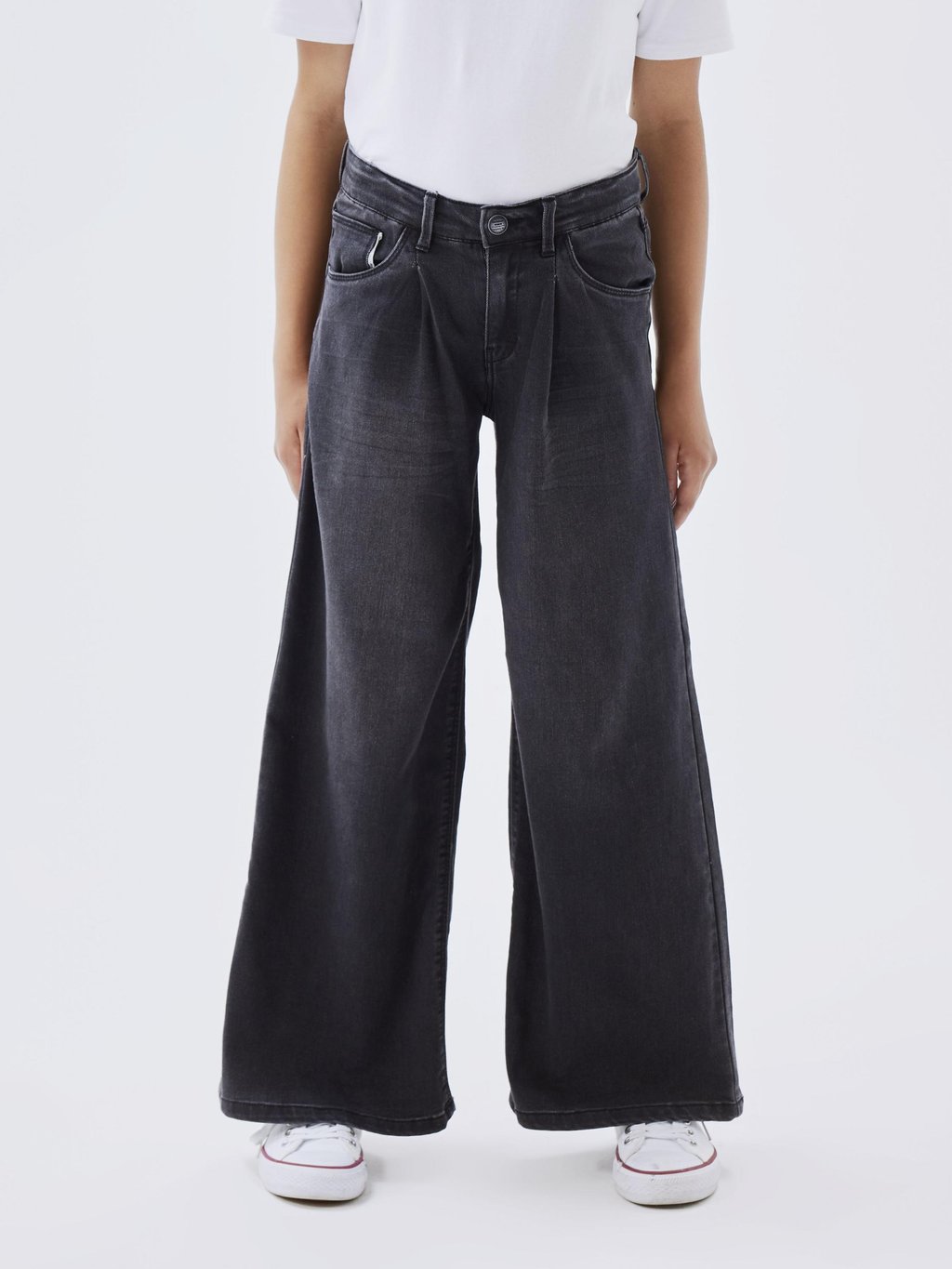 

Мешковатые джинсы Wide Pant Name it, цвет black denim