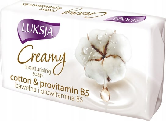 Кусковое мыло Luksja Creamy Cream Cotton 100 г