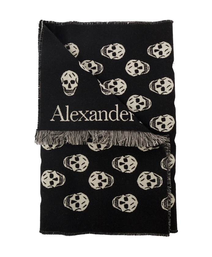 

Зимние шарф Alexander Mcqueen, мультиколор