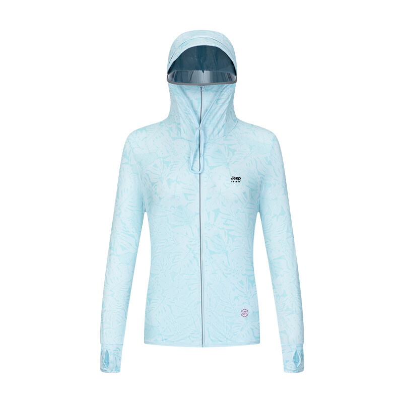 

Солнцезащитная одежда для женщин Jeep Spirit, цвет Women's maple leaf light blue