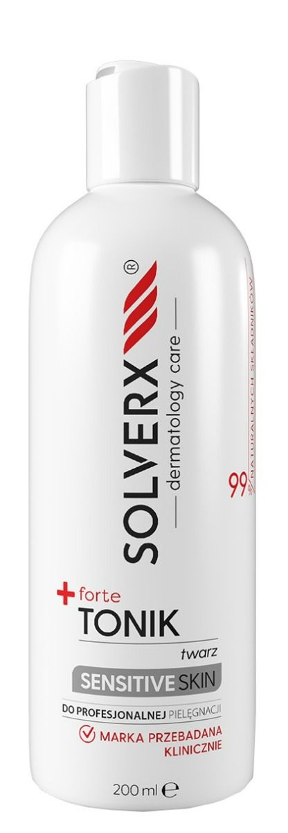 цена Solverx Sensitive Skin Forte Тоник для лица, 200 ml