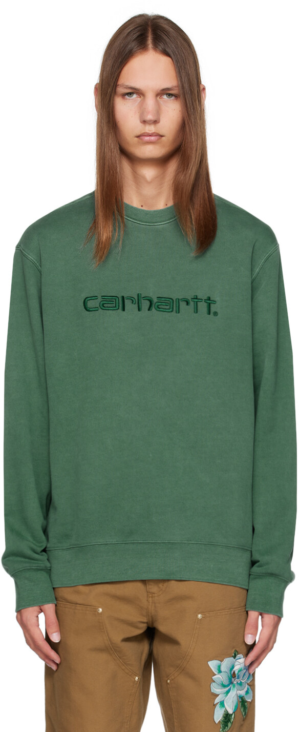 

Зеленый свитшот Duster Discovery Carhartt Work In Progress