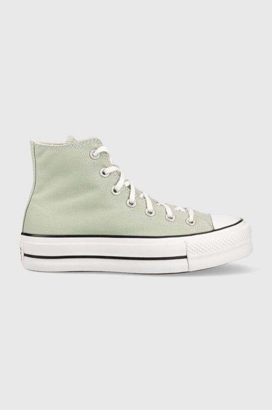 

Кроссовки Chuck Taylor All Star Lift HI Converse, зеленый