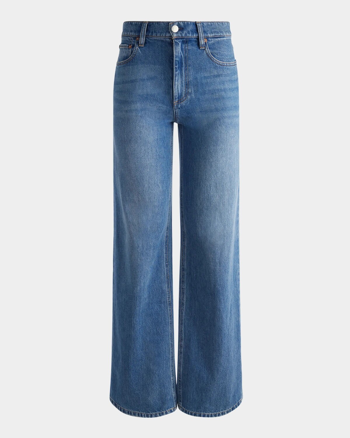 

Джинсы Weezy в полный рост Alice + Olivia, цвет Avery Blue