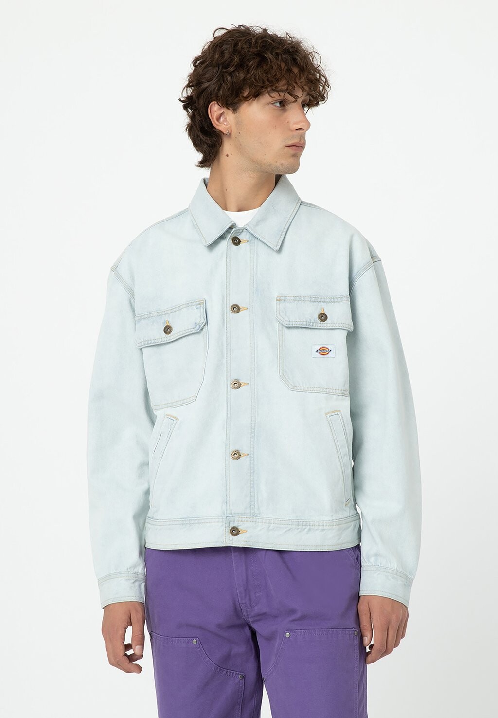 

Джинсовая куртка Dickies MADISON JACKET, цвет ultra lightwash