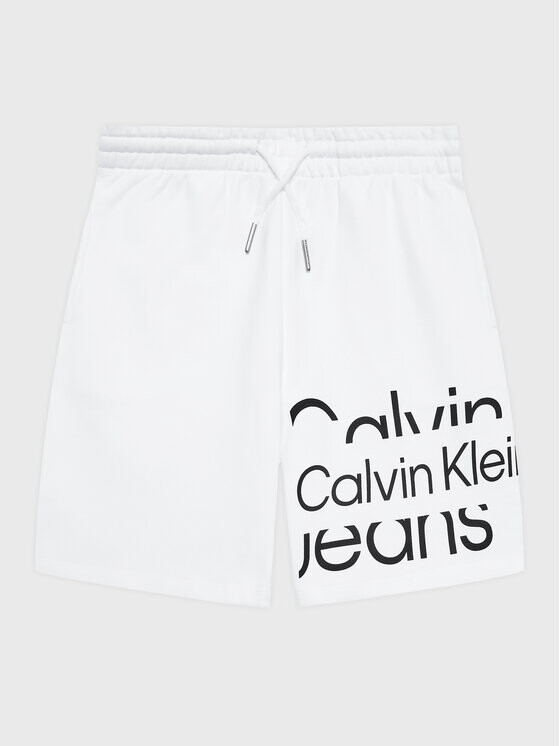 

Спортивные шорты стандартного кроя Calvin Klein, белый