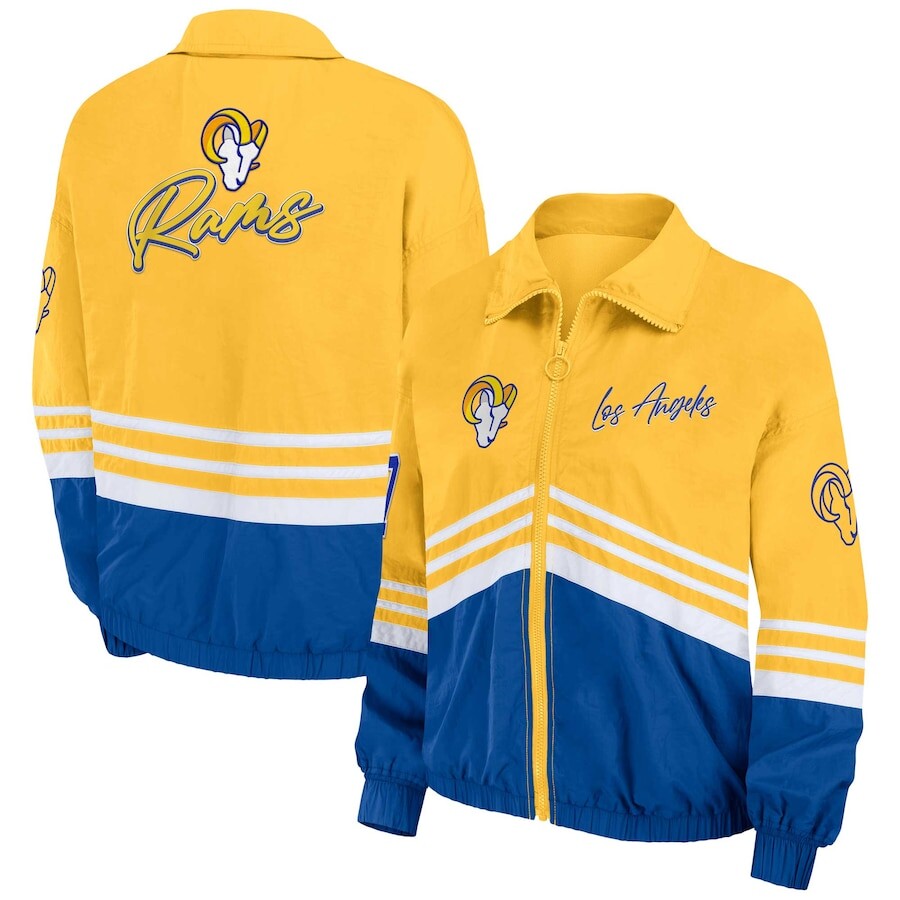 

Ветровка WEAR by Erin Andrews Los Angeles Rams, золотой