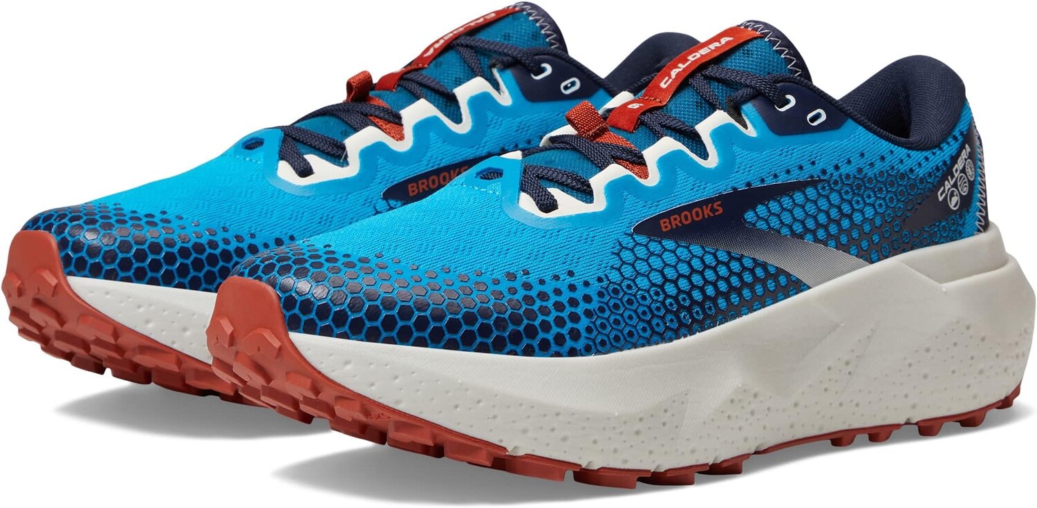 

Кроссовки Caldera 6 Brooks, цвет Peacoat/Atomic Blue/Rooibos