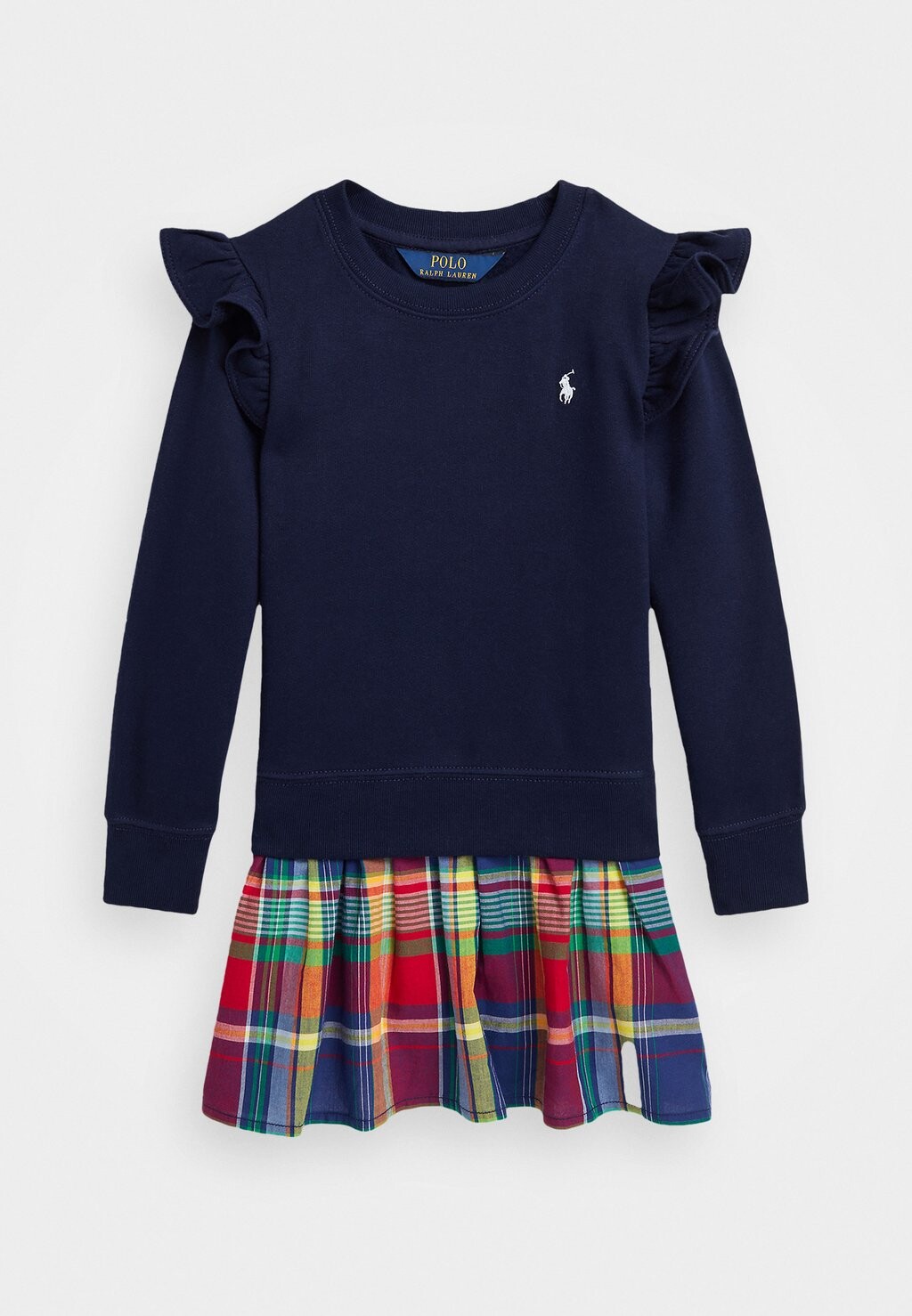 

Летнее платье Day Dress Polo Ralph Lauren, цвет newport navy/white