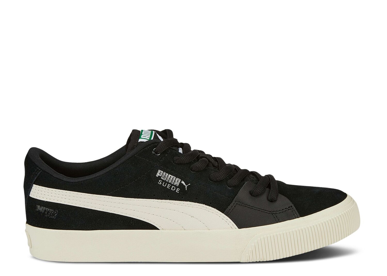 

Кроссовки Puma Suede Skate Nitro Og 'Black Whisper White', черный