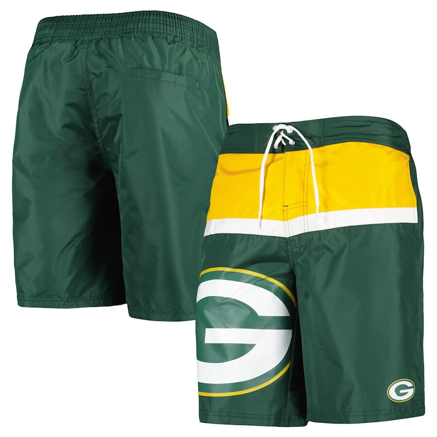 

Пляжные шорты G-III Sports by Carl Banks Green Bay Packers, зеленый