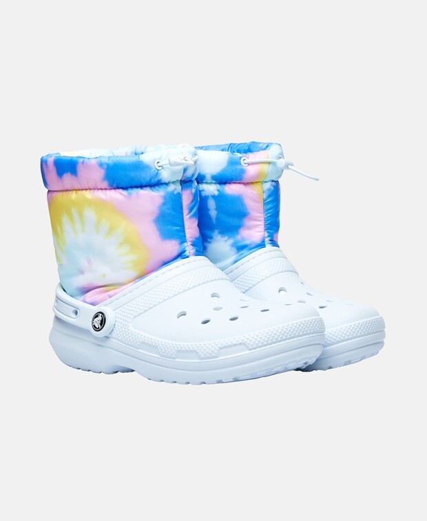

Телячьи сапоги Crocs, светло-синий