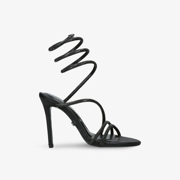 

Босоножки на каблуке spiral 105, украшенные кристаллами Carvela, черный