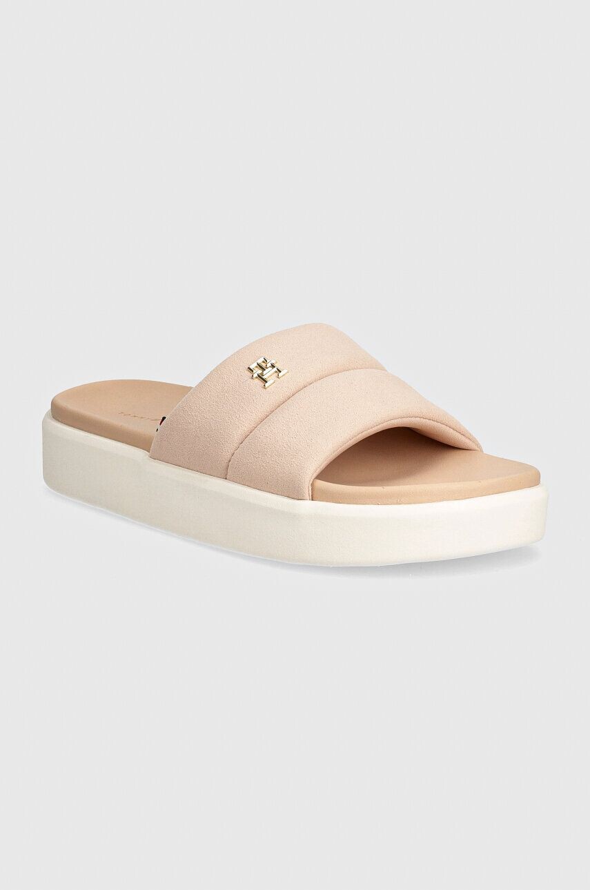 

Шлепанцы Tommy Hilfiger PLATFORM POOL SLIDE, розовый