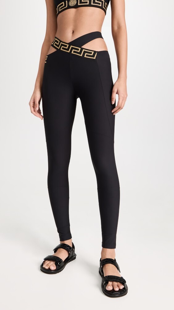 

Леггинсы Versace Iconic, черный