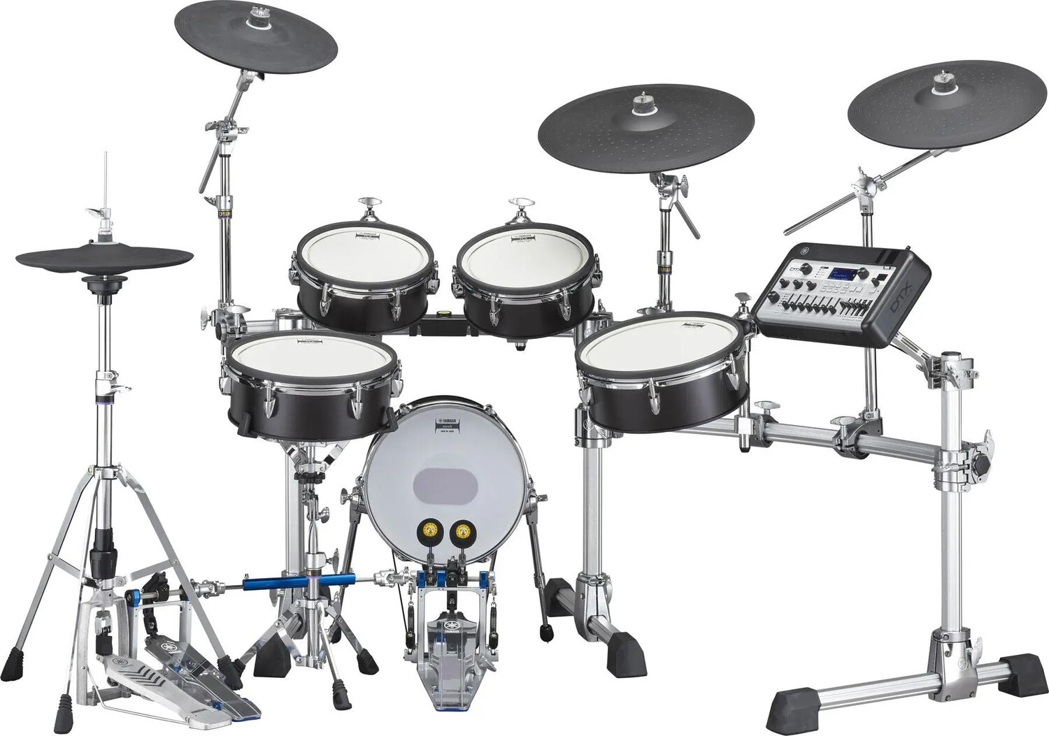 

Электронная ударная установка Yamaha DTX10K-X с пластиками TCS — Black Forest