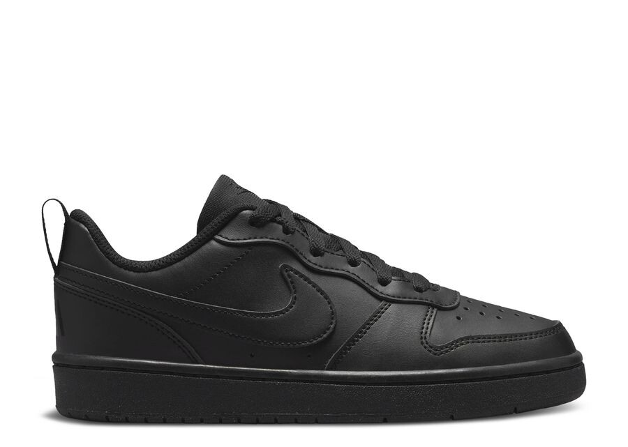 

Кроссовки Nike Court Borough Low Recraft Gs 'Triple Black', черный