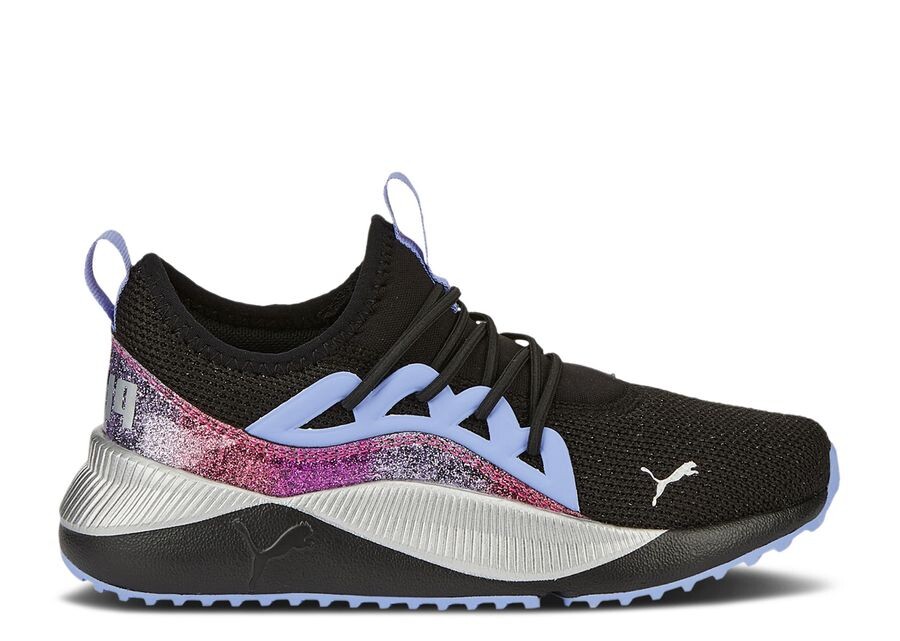 

Кроссовки Puma Pacer Future Allure Little Kid 'Night Out - Black Lavendar Pop', черный