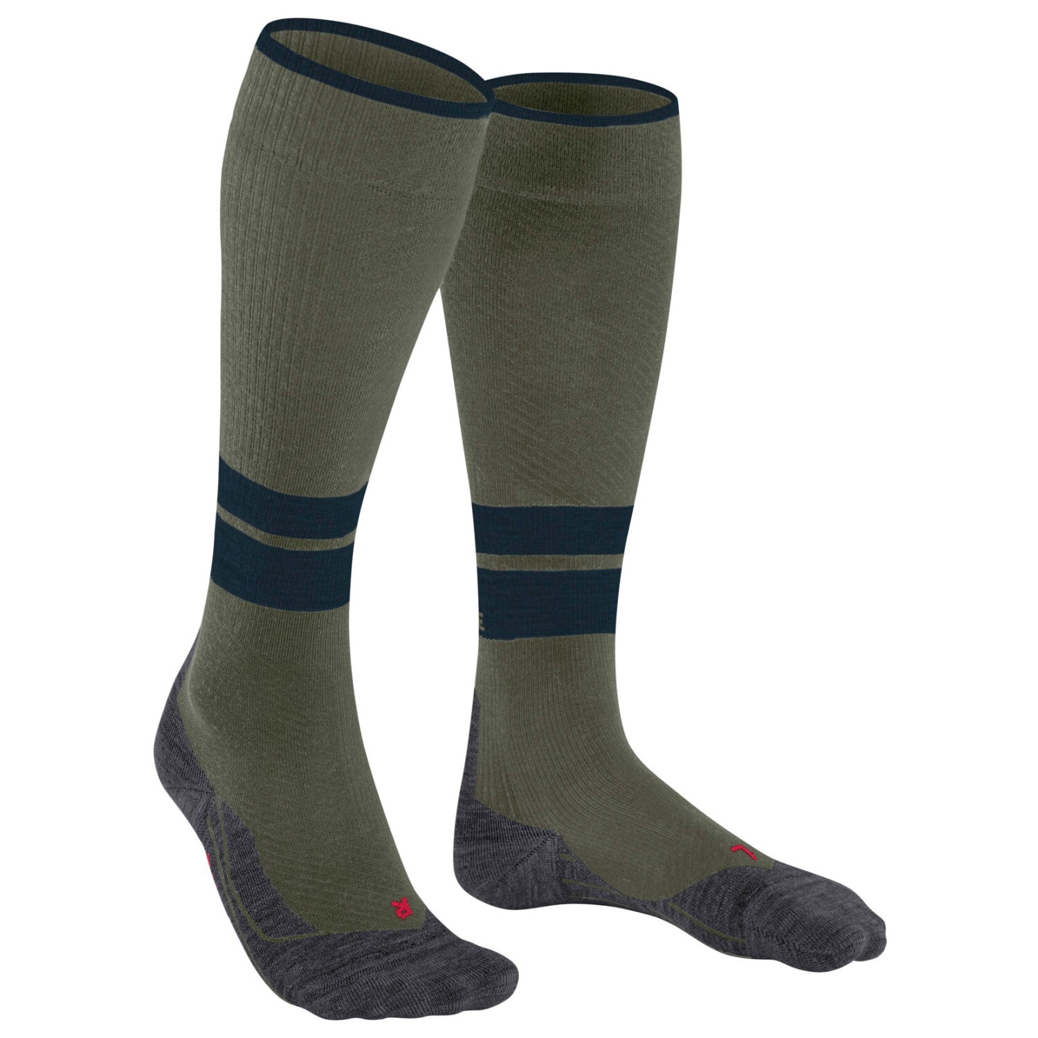 

Походные носки Falke TK Compression, цвет Calla Green