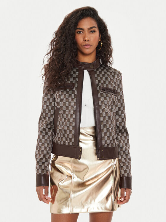 

Куртка стандартного кроя Guess, коричневый