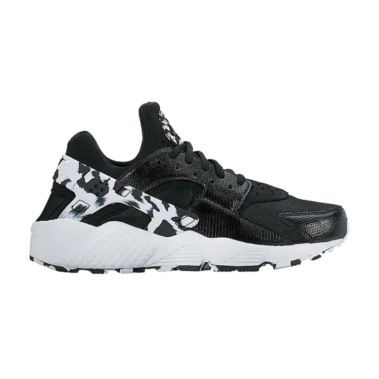 

Кроссовки Nike Wmns Air Huarache Run SE 'Black White', черный