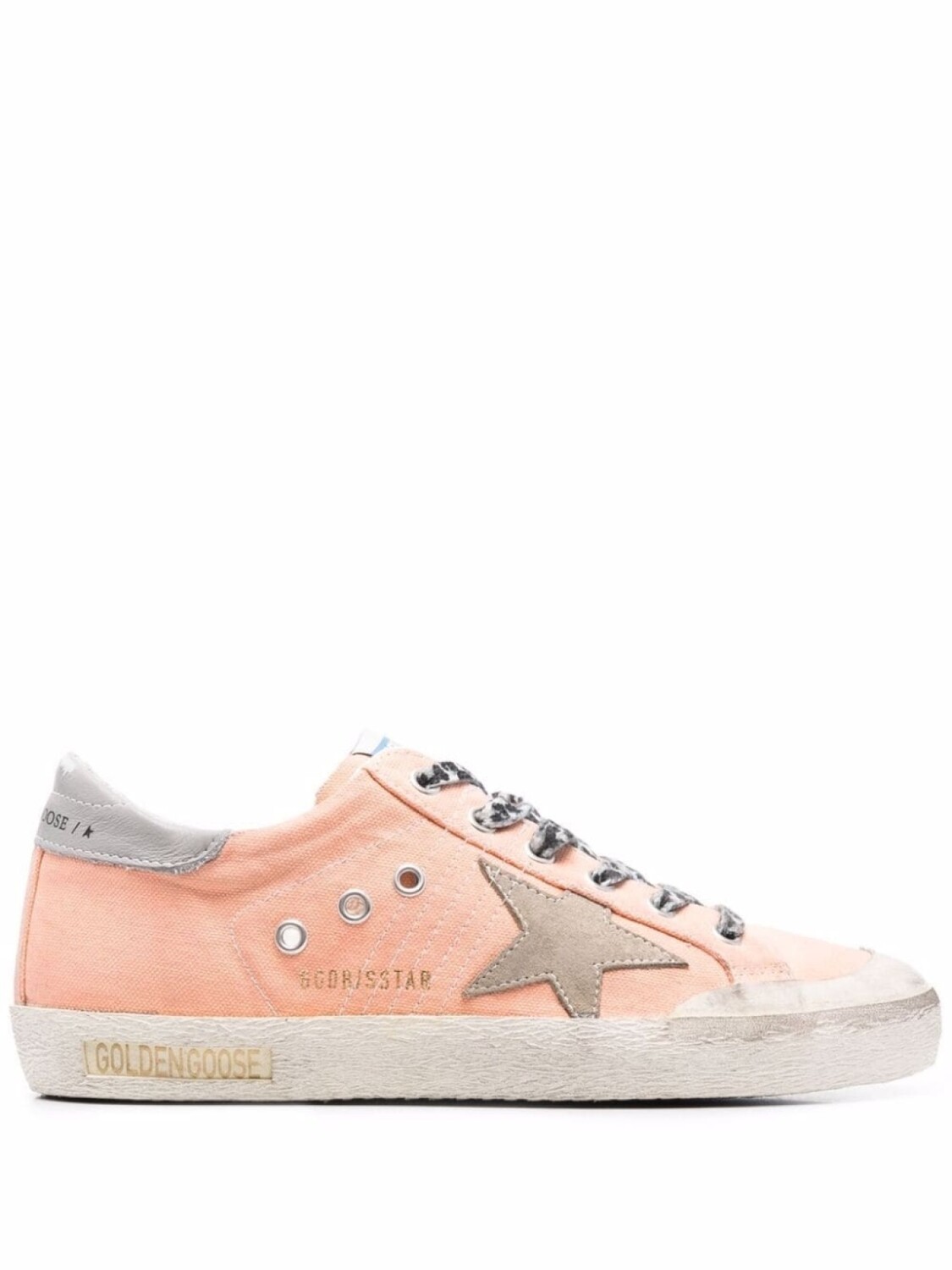 

Golden Goose кеды с нашивкой, розовый