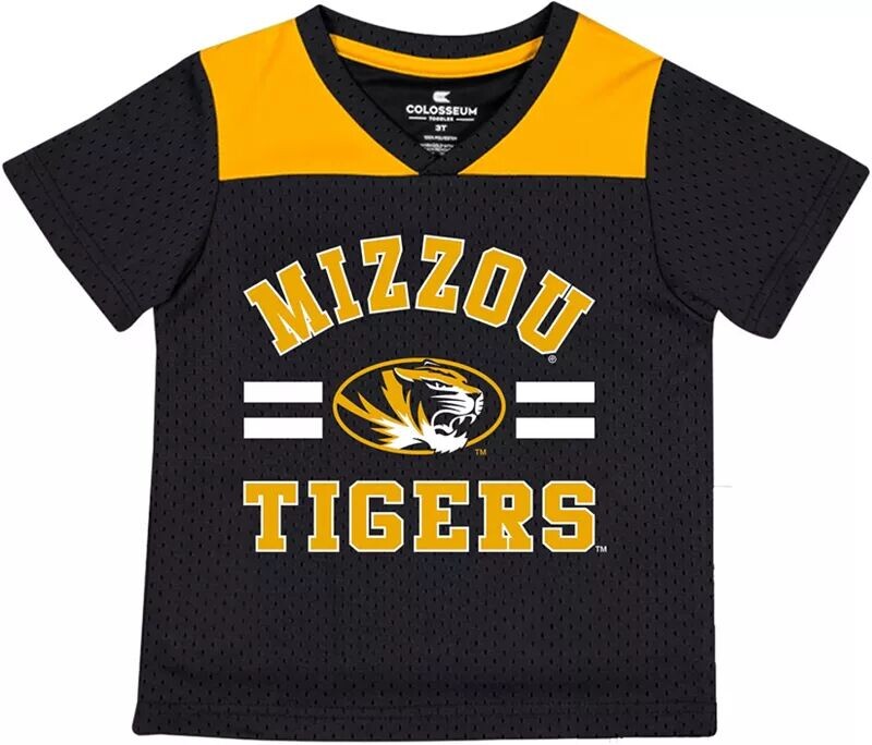 

Colosseum Черная майка Ka-Boot-It для малышей Missouri Tigers