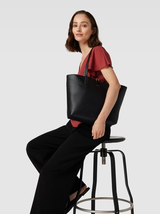 

Шопер с двусторонней функцией Lauren Ralph Lauren, черный