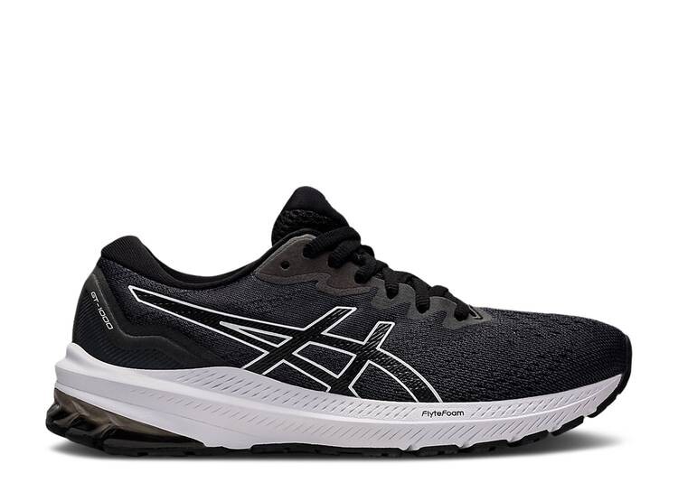 

Кроссовки ASICS WMNS GT 1000 11 WIDE 'BLACK WHITE', черный