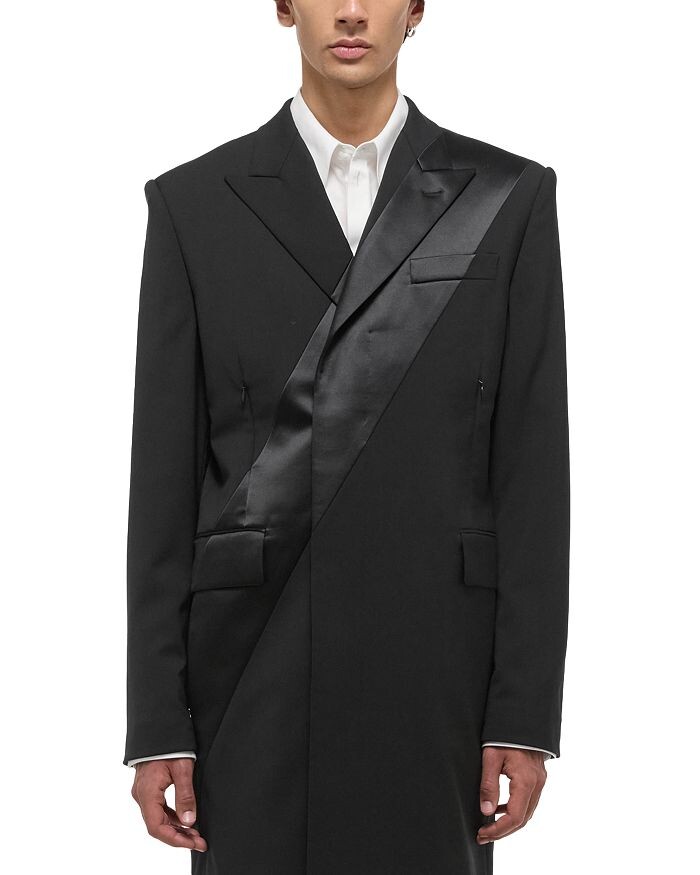 

Пальто-смокинг Helmut Lang, черный