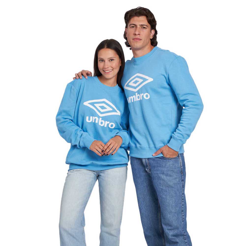Толстовка Umbro FW Large Logo, синий мужская футболка umbro fw large logo белый размер m