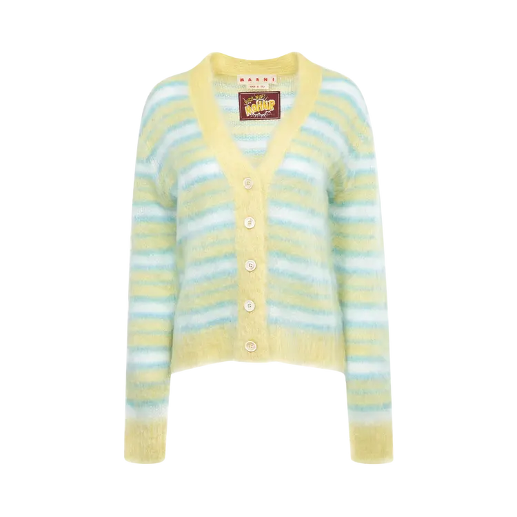 

Кардиган Marni Striped 'Yellow/Blue', разноцветный