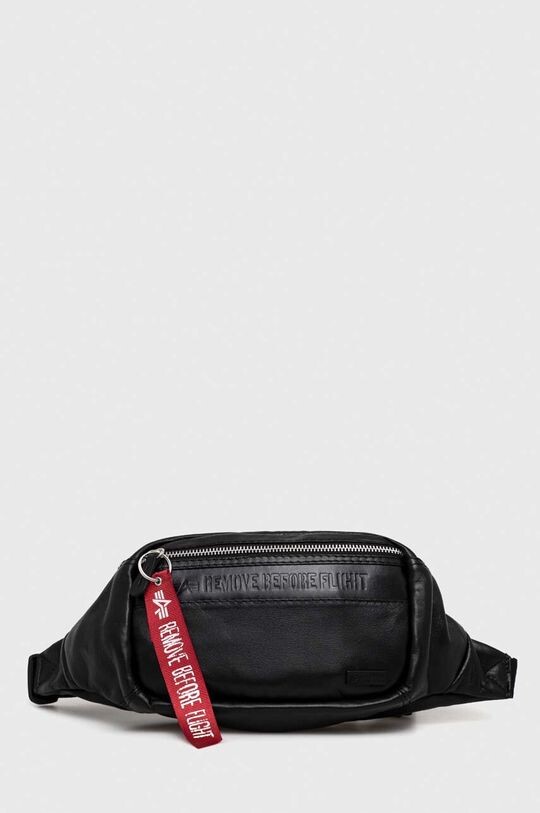 

Кожаный чехол Alpha Industries, черный