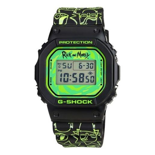 

Часы CASIO G-Shock Digital 'Black Green', зеленый