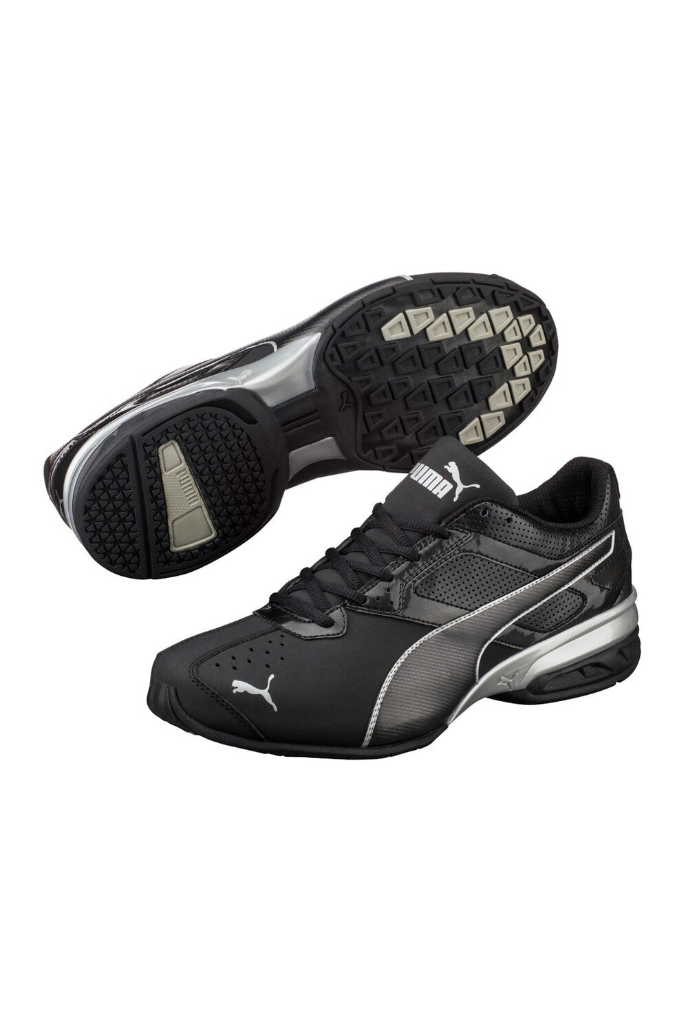 

Кроссовки для бега и тренировок, мужские Puma, черный, Черный;серый