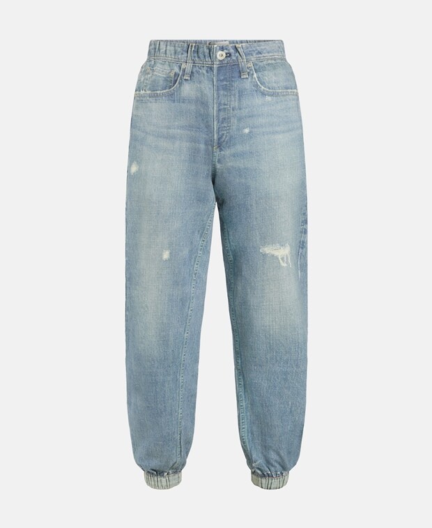 

Джинсы свободного кроя Rag & Bone, синий