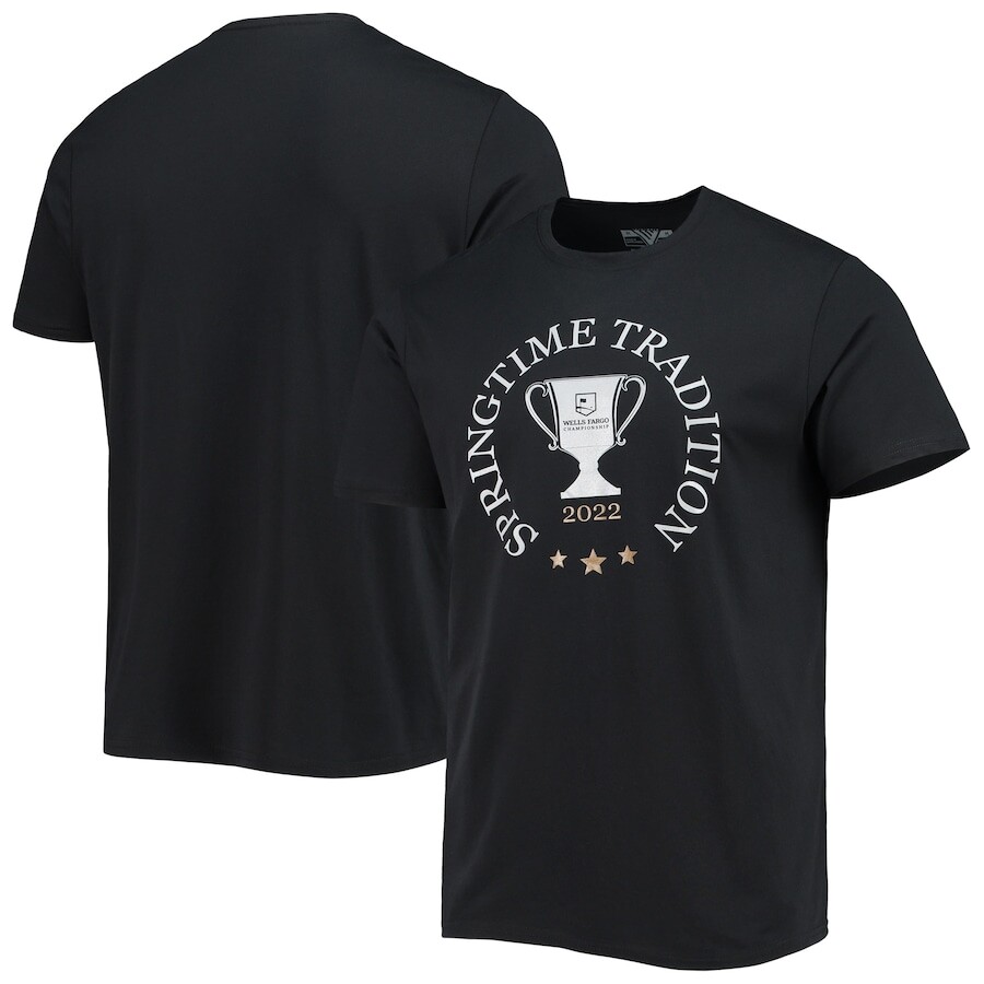 

Футболка с коротким рукавом Levelwear Wells Fargo Championship, черный
