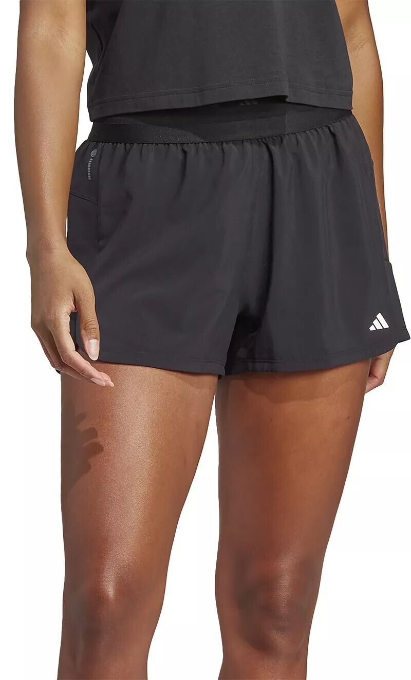 

Женские шорты Adidas для тренинга Hyperglam Pacer, черный