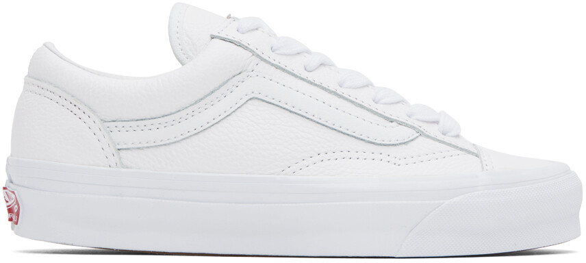 

Белые кроссовки Vans OG Style 36 LX