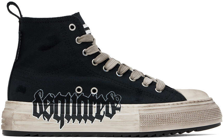 

Черные берлинские кроссовки Dsquared2