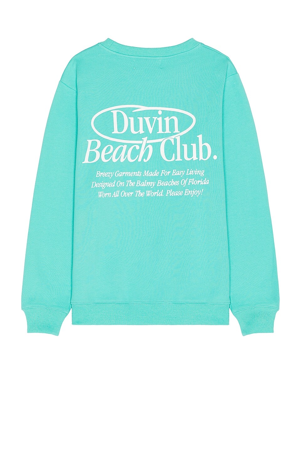

Свитер Duvin Design Members Only Crew, цвет Sea