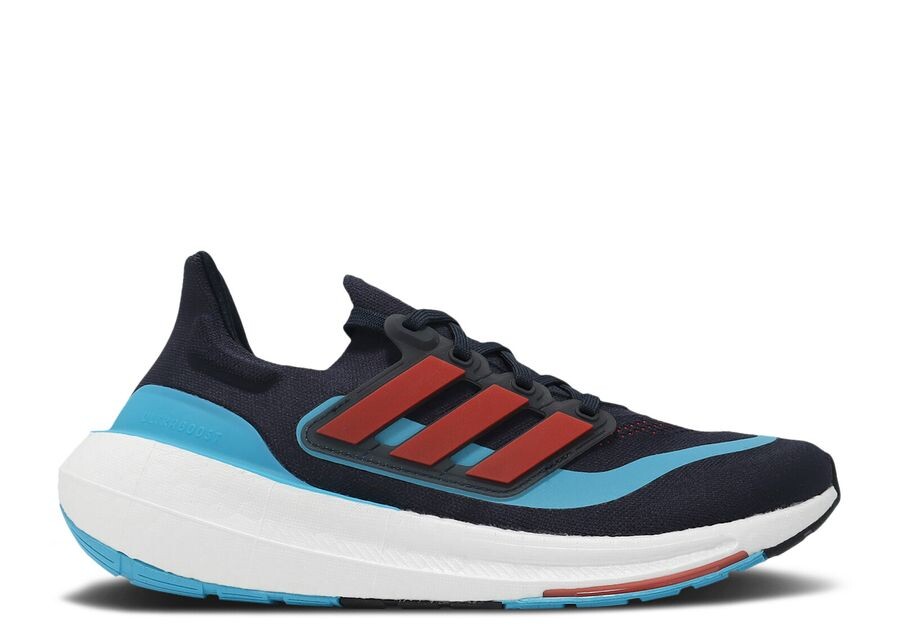 

Кроссовки adidas Ultraboost Light 'Legend Ink Bright Red Cyan', синий